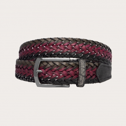 Single Side Brown Ladies Leather Braided Belt at Rs 20/piece in