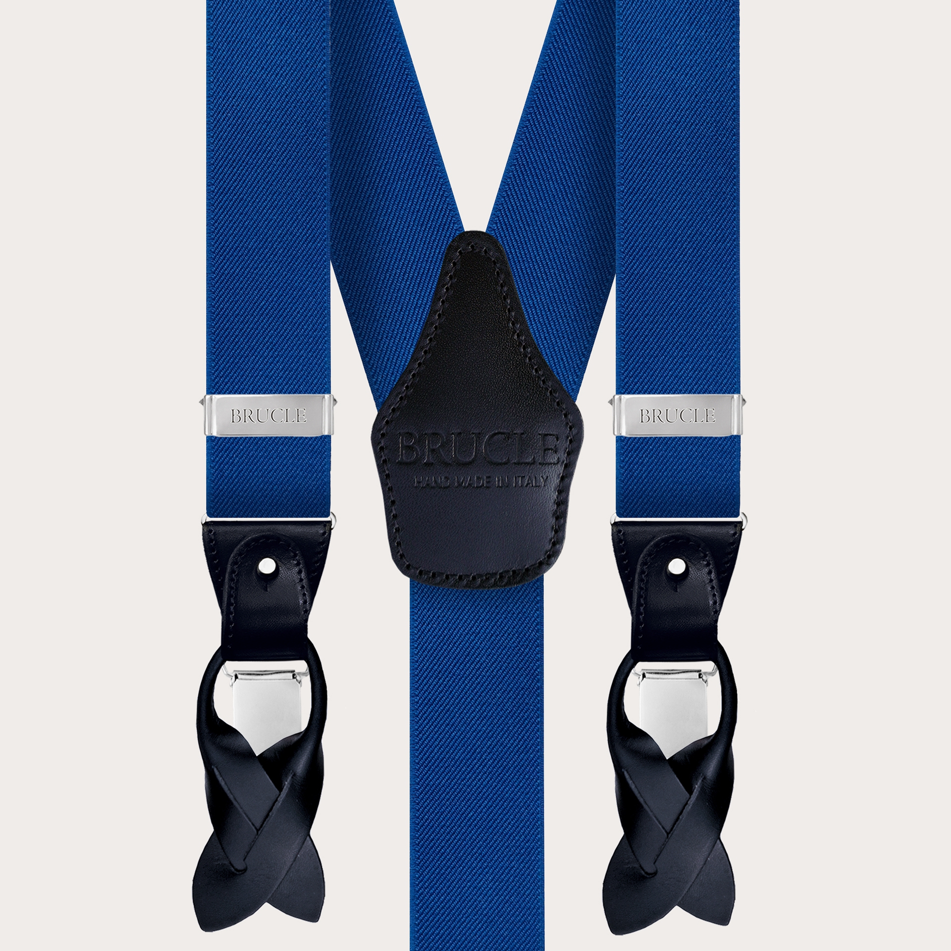 Buy SH Retail Men's Elastic Suspenders Belt (Navy Blue; Free Size) at