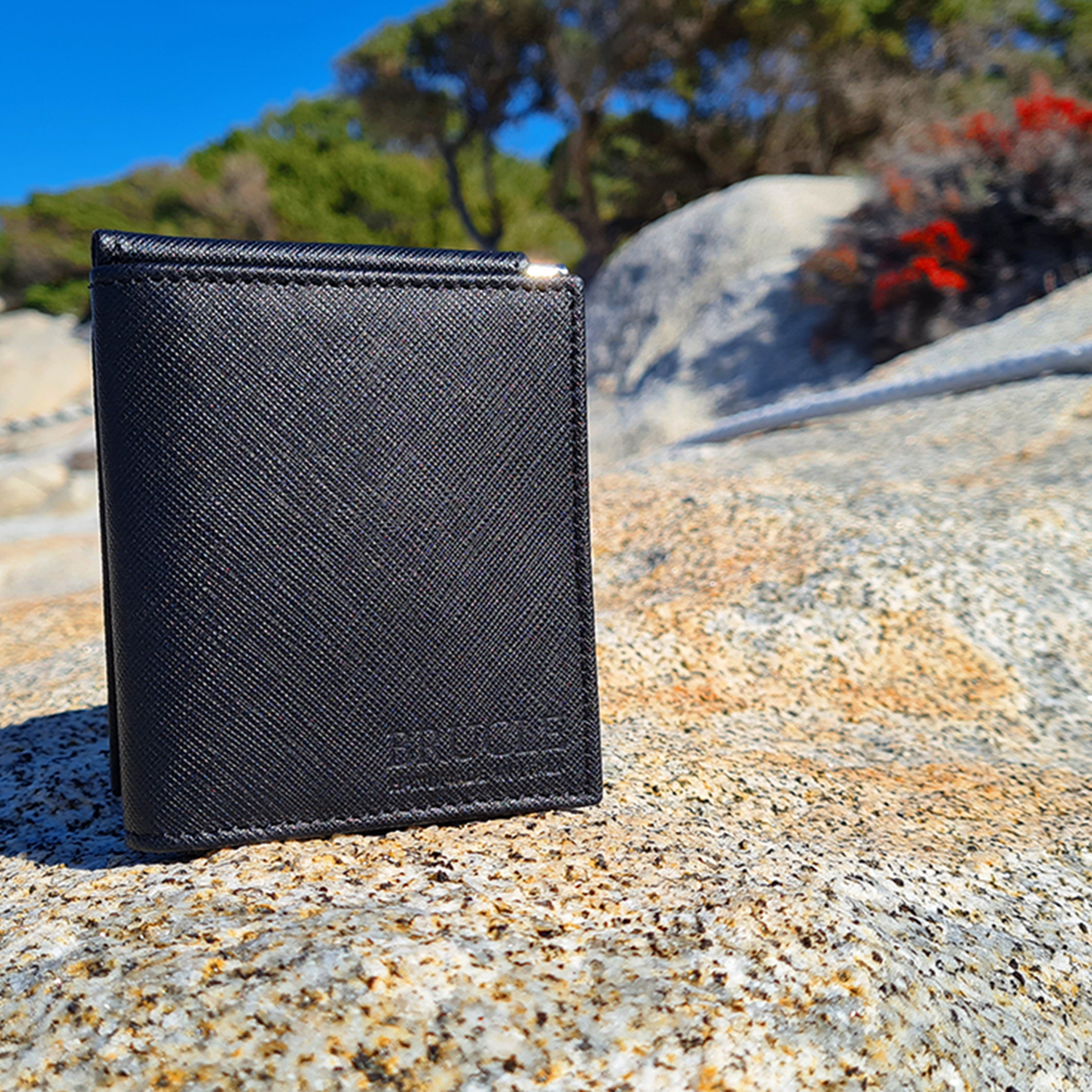 Black Saffiano Leather Wallet