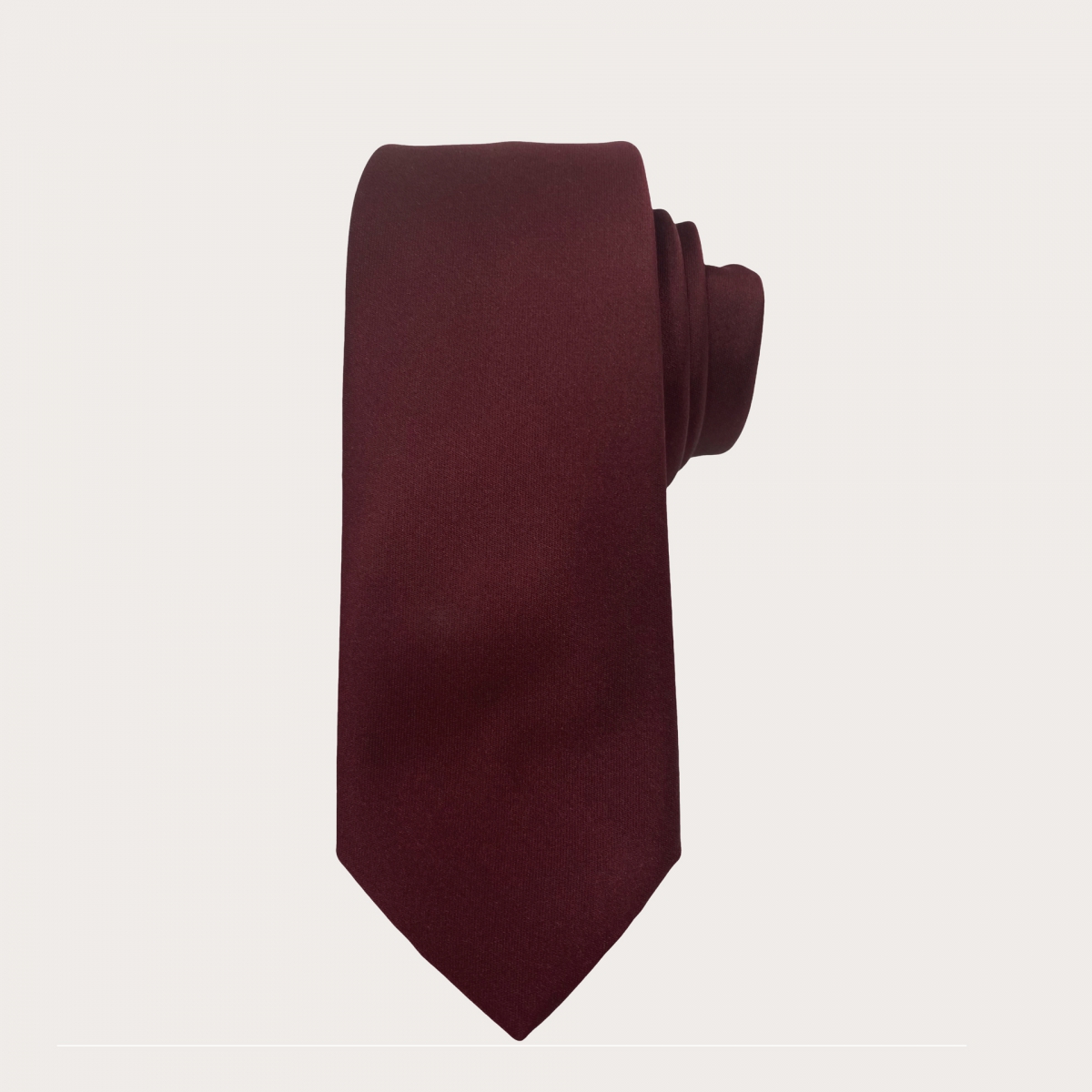 bordeaux silk bow tie