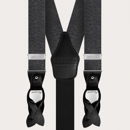 1980's Sports Button Braces/Suspenders Silk Pelican - Ruby Lane