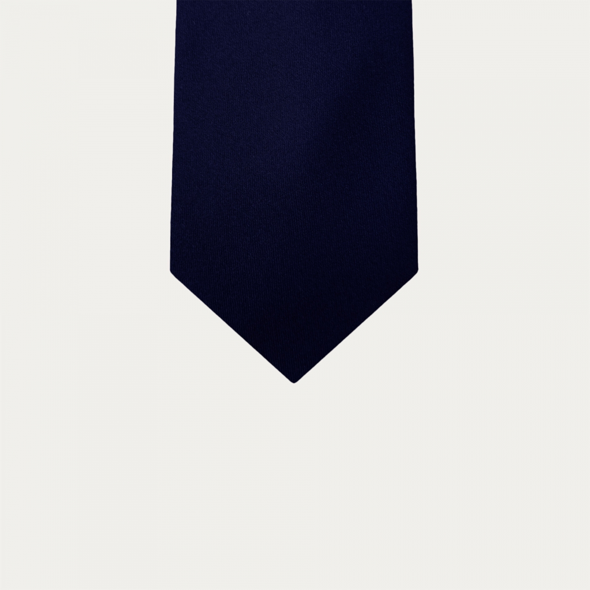 Elegant blue silk satin tie