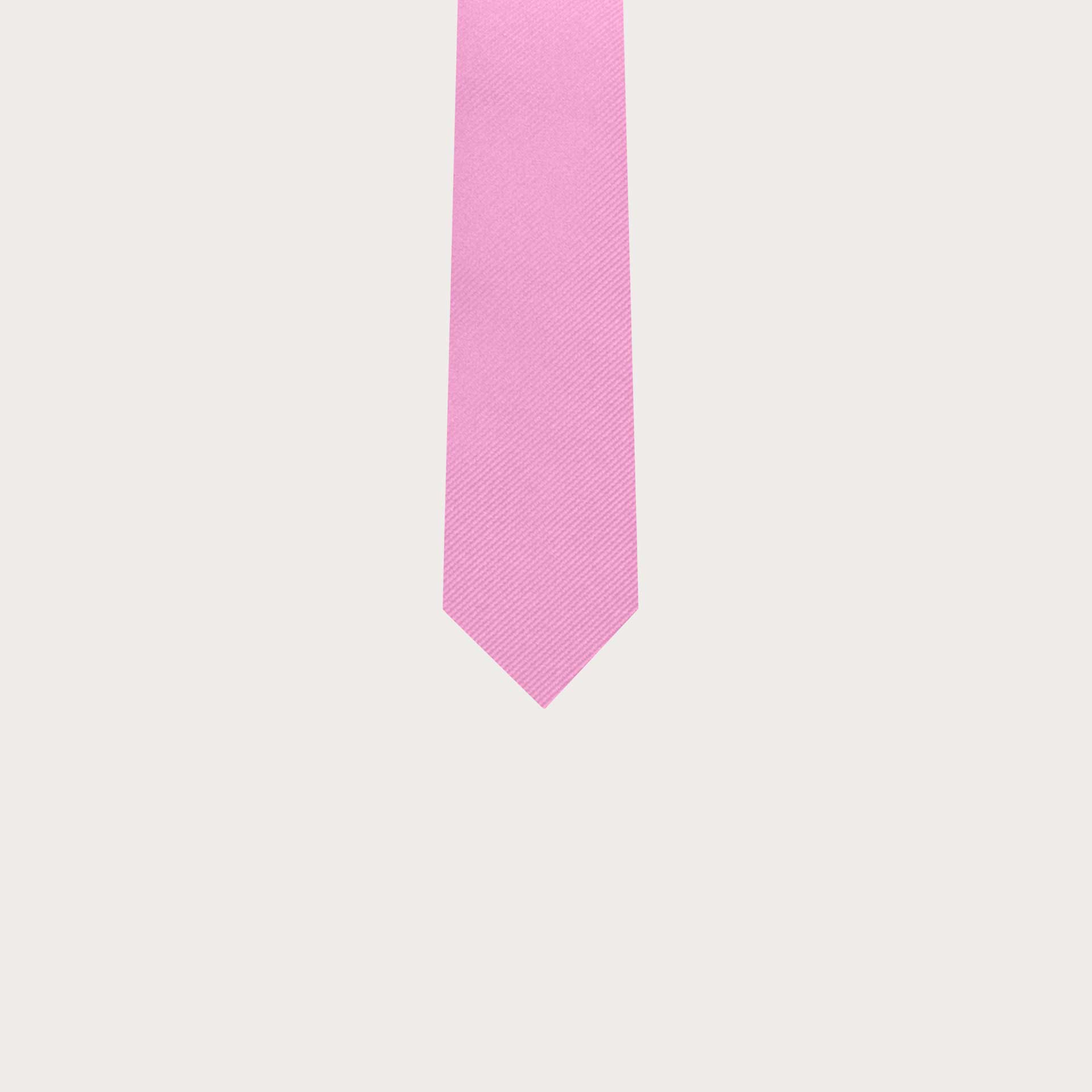 Women's pink silk tie