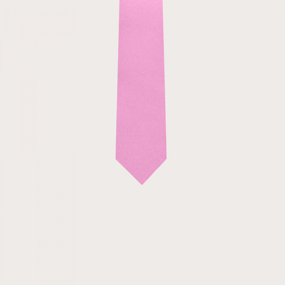 Women's pink silk tie