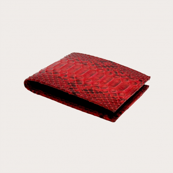 Python red wallet with coin pocket