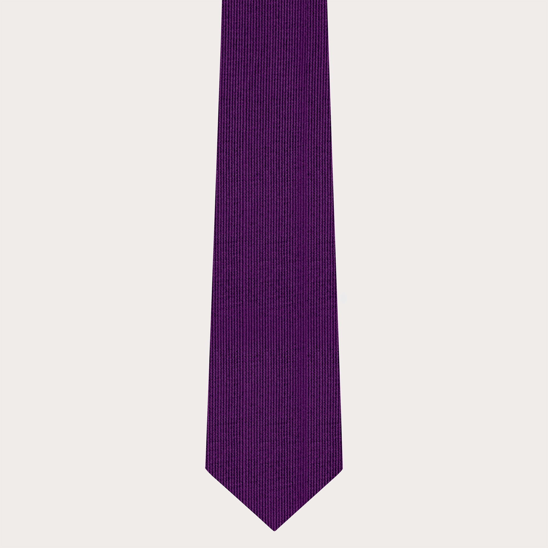 Corbata de seda jacquard violeta