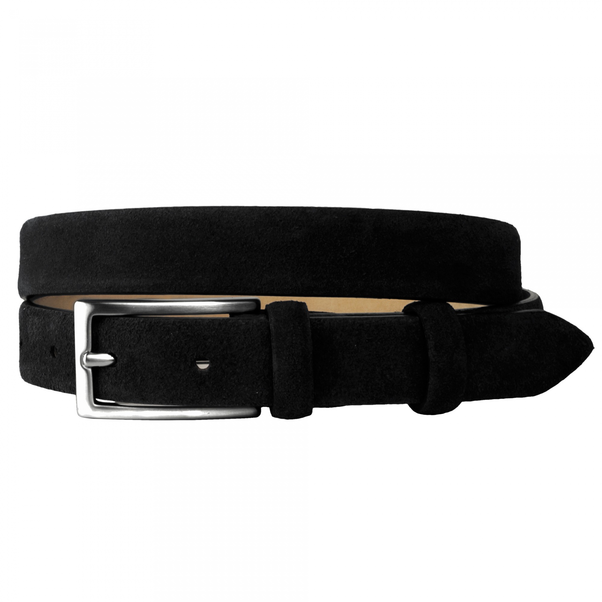 black suede ladies belt