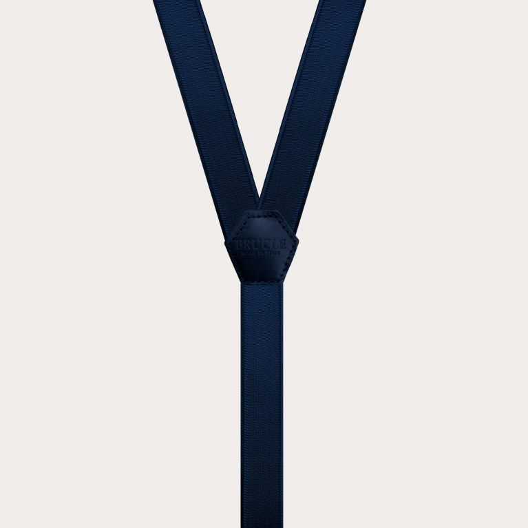 Formal Braces suspenders kids blue