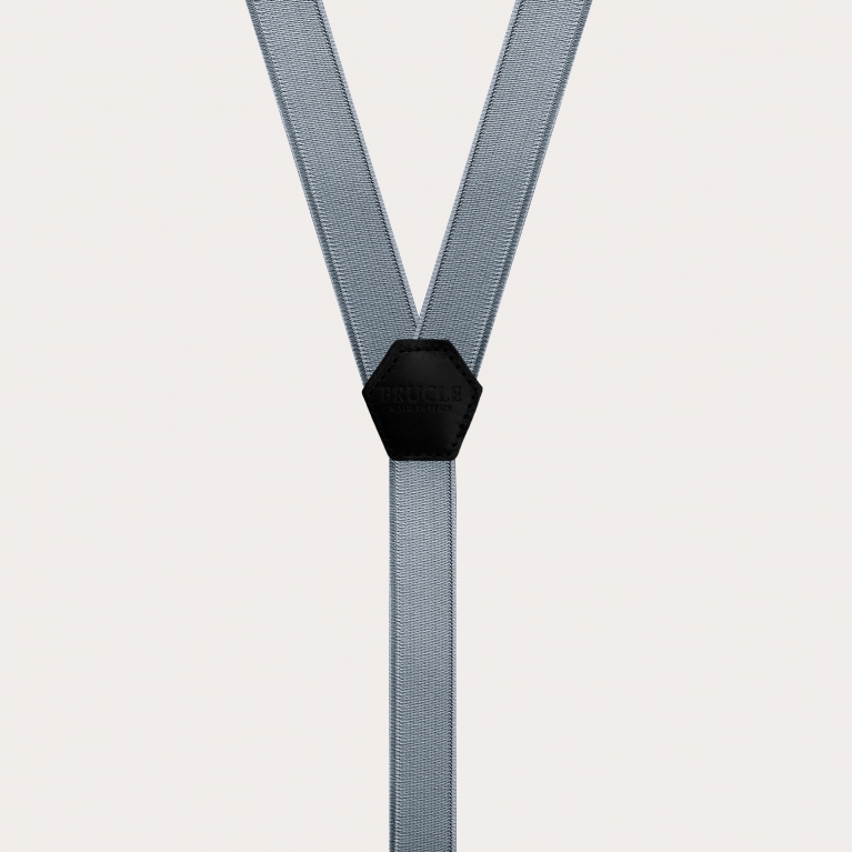 Braces suspenders kids grey